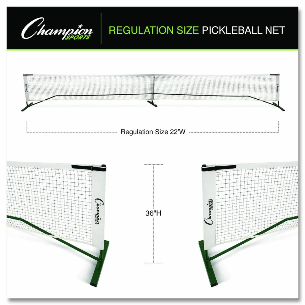 Champion Sports Pickleball Net, 36 ft x 22"