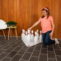 Champion Sports Plastic Bowling Pin Set
