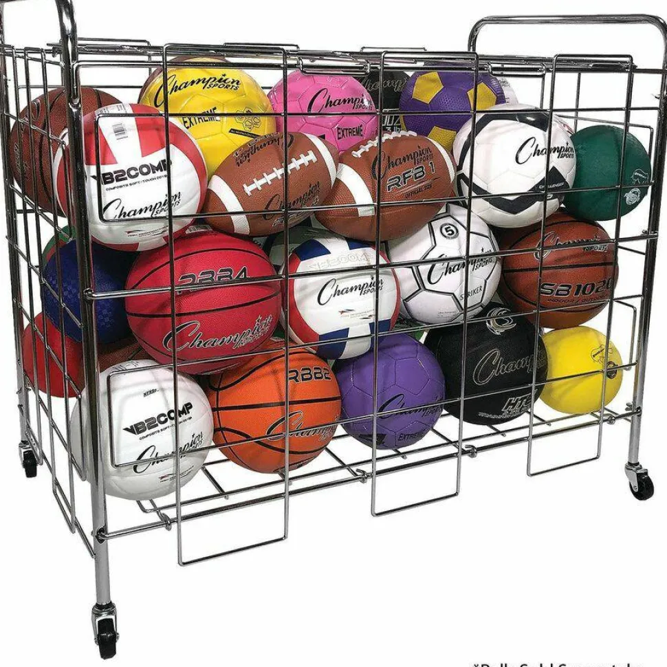 Champion Sports Portable Lockable Ball Locker