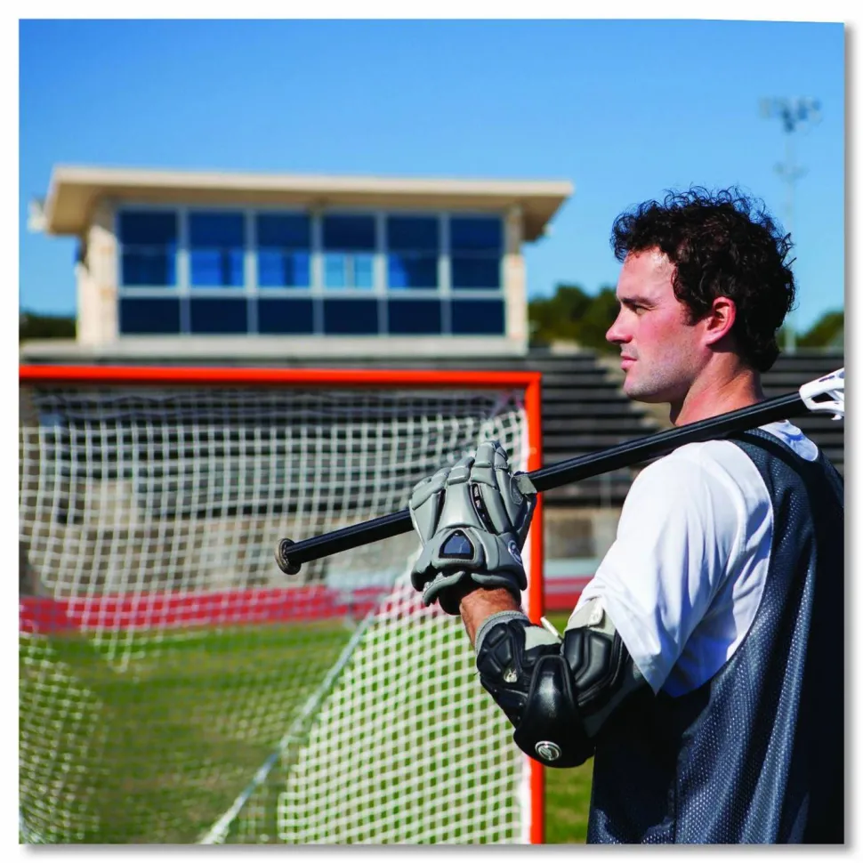Champion Sports Pro High School Lacrosse Goal, 6 ft x 6 ft, 1.65" dia Frame