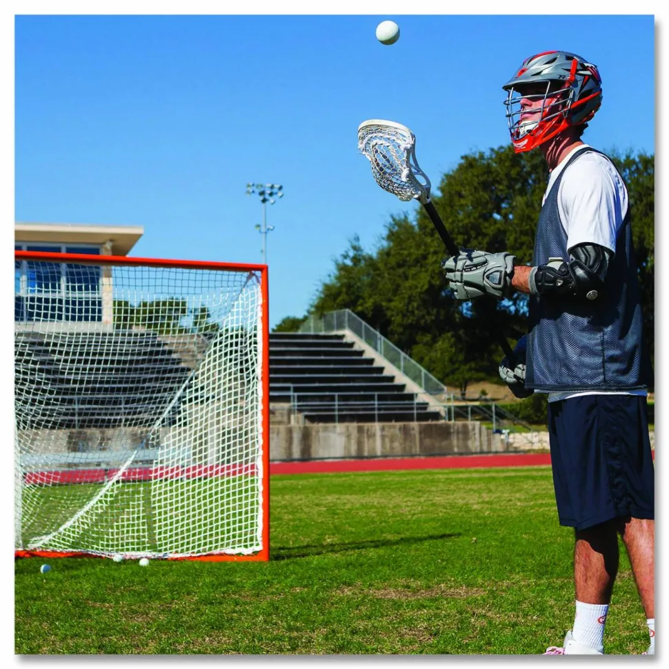 Champion Sports Pro High School Lacrosse Goal, 6 ft x 6 ft, 1.65" dia Frame