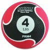 Champion Sports Rhino Elite Medicine Ball, 4 lb, Red