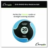 Champion Sports Rhino Elite Medicine Ball, 20 lb, Blue
