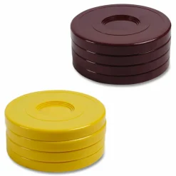 Champion Sports Shuffleboard Set, 4 Cues, 8 Pucks
