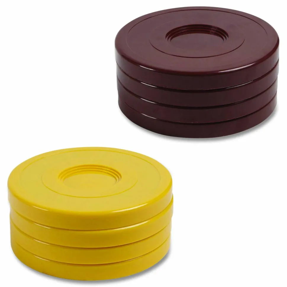 Champion Sports Shuffleboard Set, 4 Cues, 8 Pucks