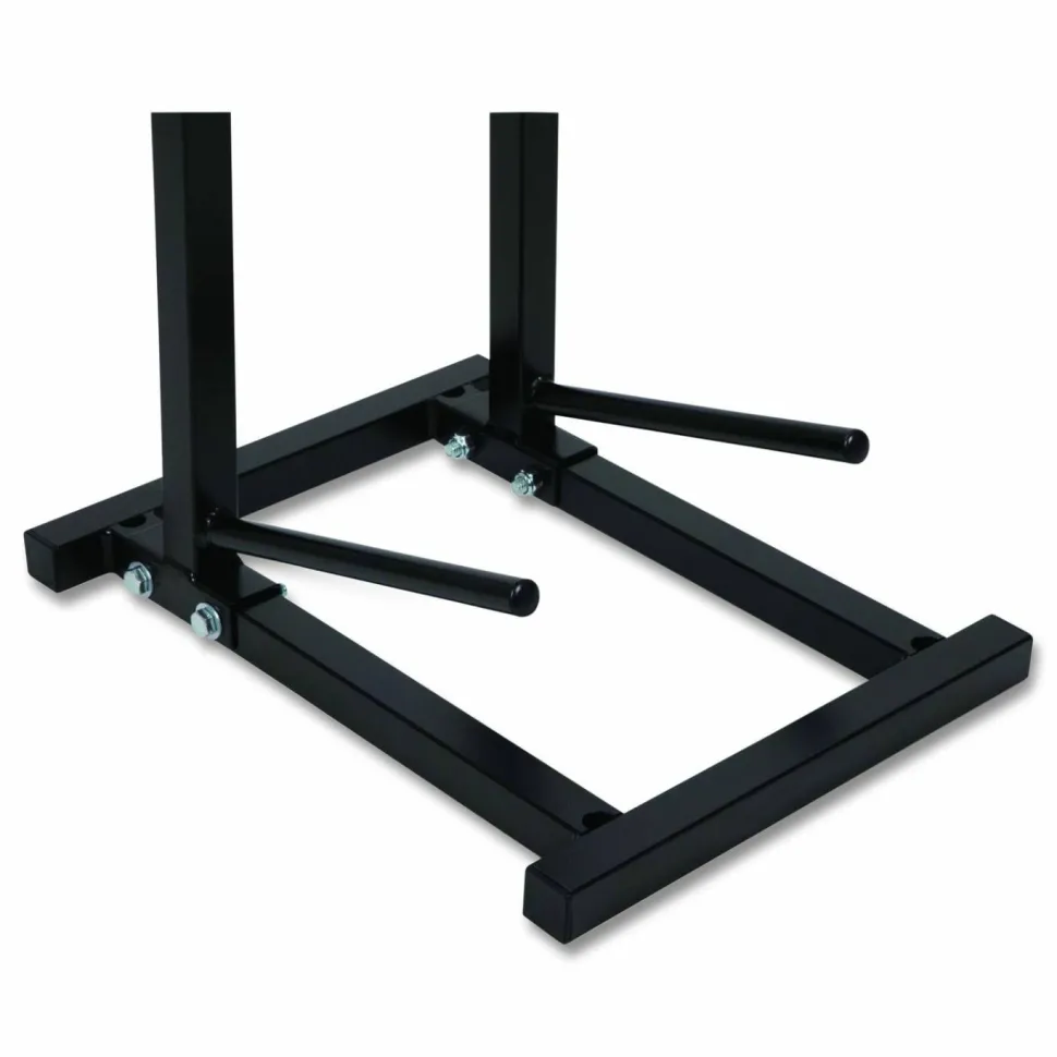 Champion Sports Single Medicine Ball Tree, 11" x 15" x 52", Black