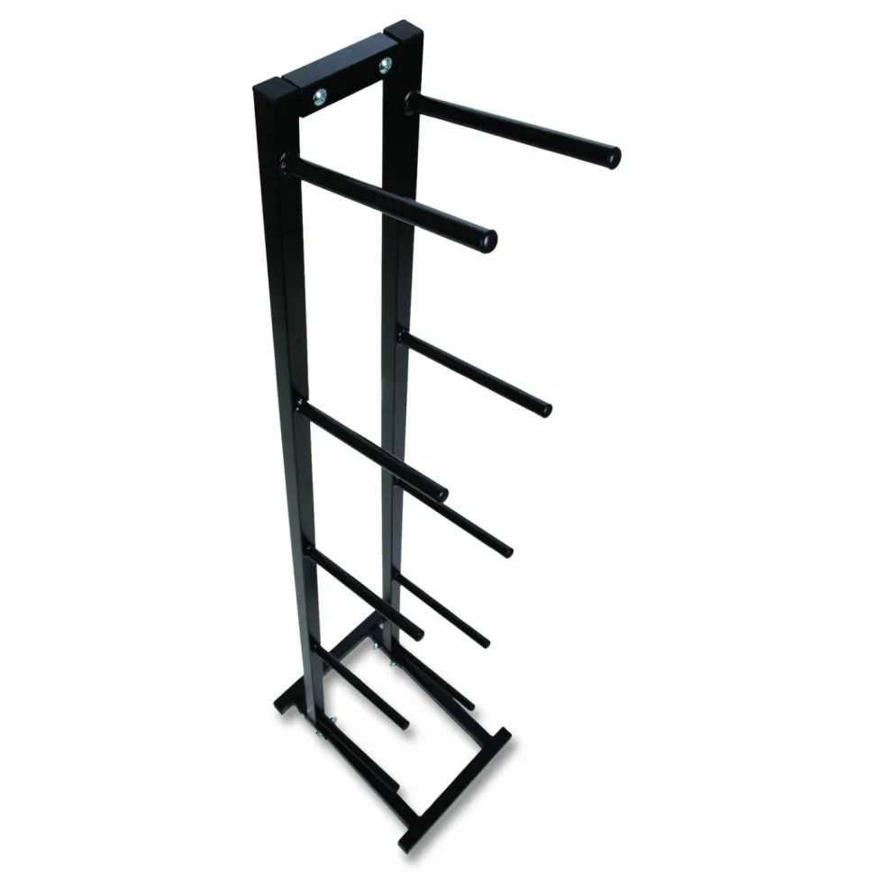 Champion Sports Single Medicine Ball Tree, 11" x 15" x 52", Black