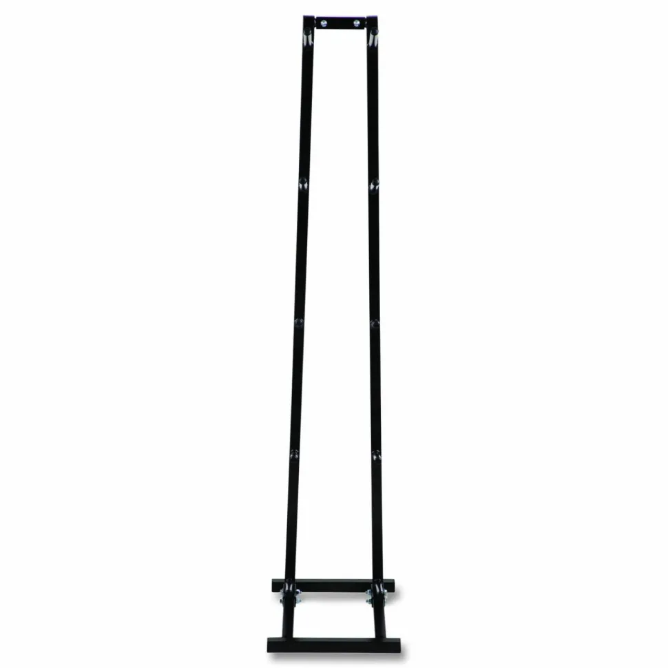 Champion Sports Single Medicine Ball Tree, 11" x 15" x 52", Black