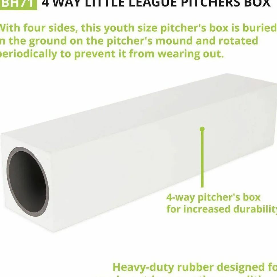 Champion Sports 4-Way Youth Pitcher's Box