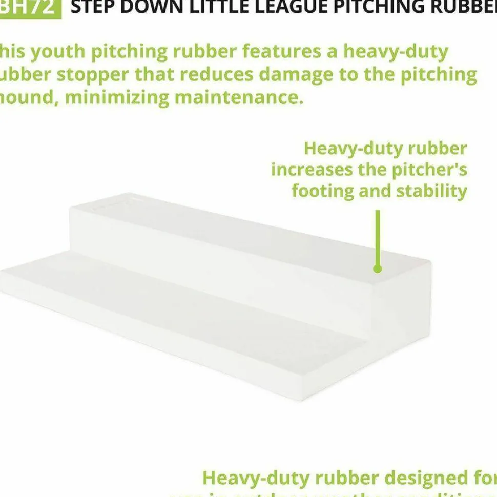 Champion Sports Youth Step Down Pitching Rubber