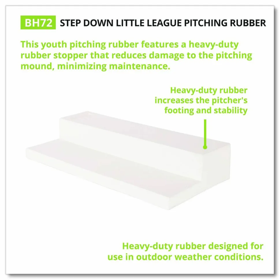 Champion Sports Youth Step Down Pitching Rubber