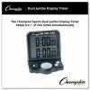 Champion Sport Dual-Display Timer, Black