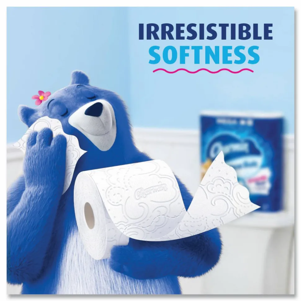 Charmin Ultra Soft Bathroom Tissue, Mega Roll, Septic Safe, 2-Ply, White, 208 Sheets/Roll, 4 Rolls/Pack, 8 Packs/Carton