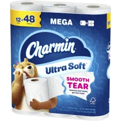Charmin Ultra Soft 2-Ply Toilet Paper, 4