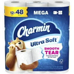 Charmin Ultra Soft 2-Ply Toilet Paper, 4