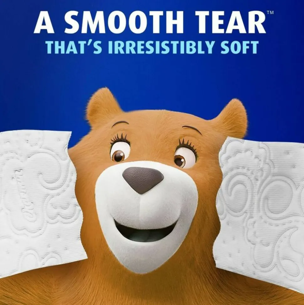 Charmin Ultra Soft 2-Ply Toilet Paper, 4" x 4", 208 Sheets Per Roll, Pack Of 12 Mega Rolls