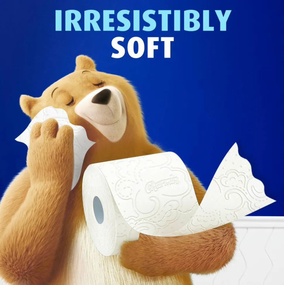 Charmin Ultra Soft 2-Ply Toilet Paper Mega Rolls, 208 Sheets Per Roll/69', Pack Of 16 Rolls