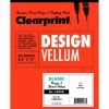 Chartpak Clearprint Plain Vellum Paper, 8 1/2" x 11", White, Pack Of 50 Sheets