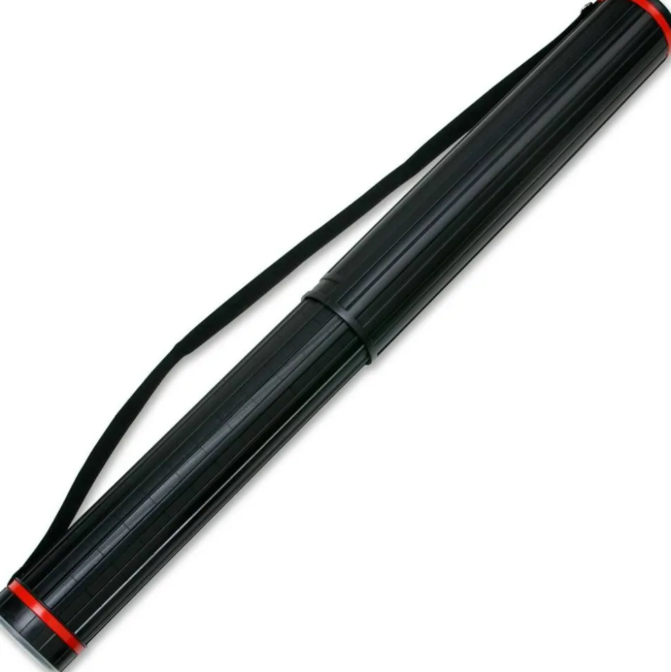 Chartpak 948 72/124 Carrying Case Document - Black - Plastic Body x 3.5" Diameter - 1 Each