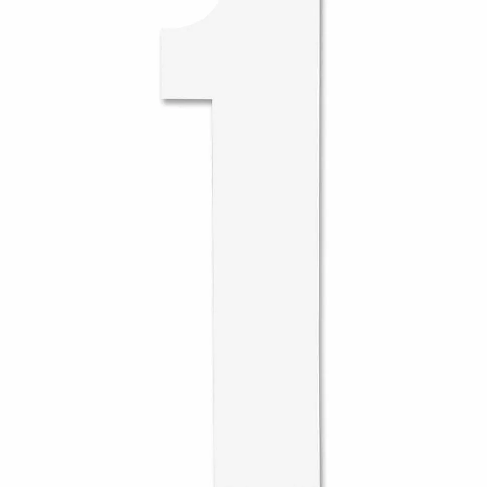 Chartpak Pickett Vinyl Letters And Numbers, 2", White, Pack Of 77