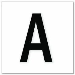 Chartpak Pickett Vinyl Letters, 4