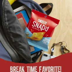 Cheez-It Snap'd Crackers Variety Pack, Cheddar Sour Cream and Onion; Double Cheese, 0.75 oz Bag, 42/Carton