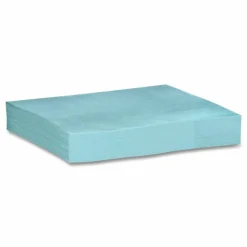 Chicopee VeraClean Critical Cleaning Wipes, Smooth Texture, 1/4 Fold, 1-Ply, 12 x 13, Unscented, Blue, 400/Carton
