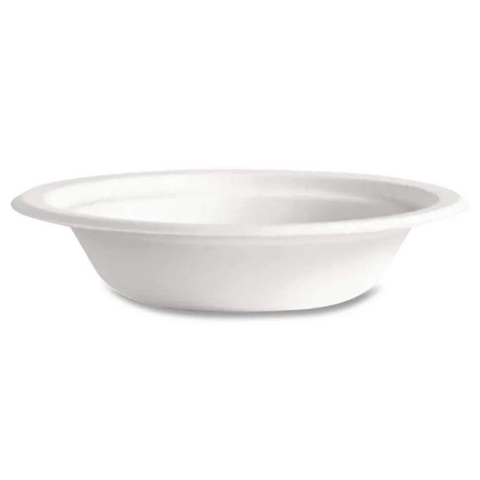 Chinet Classic Paper Bowl, 12oz, White, 125/Pack