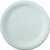 Chinet Classic Paper Dinnerware, Plate, 9.75" dia, White, 125/Pack, 4 Packs/Carton