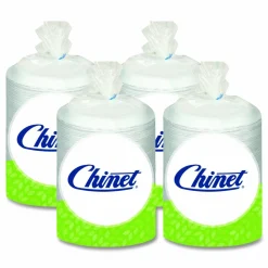 Chinet PaperPro Naturals Molded Fiber Dinnerware, Round Plates, 10.5