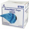 Chix DuraWipe General Purpose Towels, 1-Ply, 12 x 12, Unscented, Blue, 250/Carton