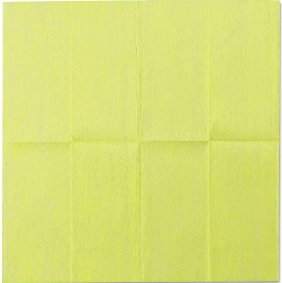 Chix Masslinn Dust Cloths, 1-Ply, 24 x 24, Unscented, Yellow, 30/Bag, 5 Bags/Carton