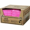 Chix Wet Wipes, Stripe Design, 11.5 x 24, White/Pink, 200/Carton
