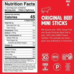 CHOMPS Original Beef Chomplings Snack Sticks