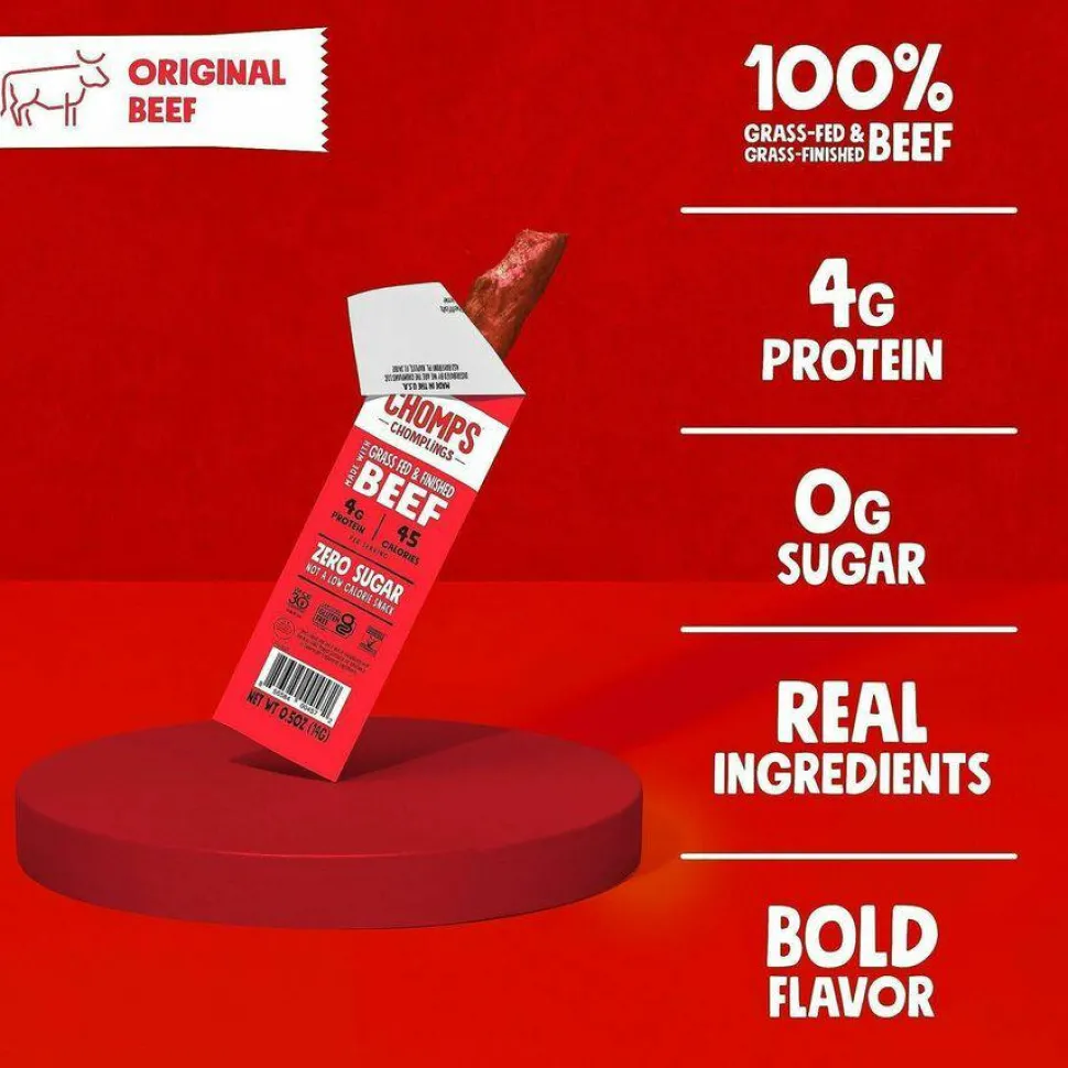 CHOMPS Original Beef Chomplings Snack Sticks