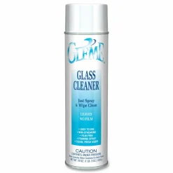 Claire Gleme Glass Cleaner, 19 oz Aerosol Spray, Dozen
