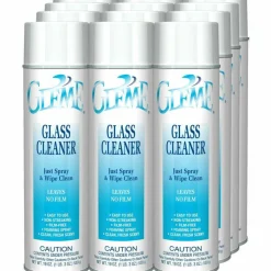 Claire Gleme Glass Cleaner, Ready-To-Use, 19 oz Can, 12 Cans Per Case - CL050