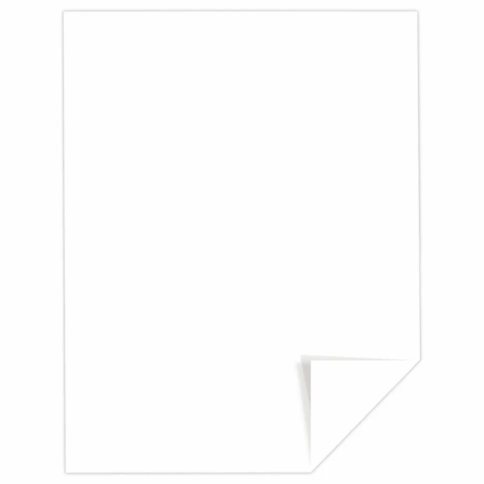 Classic Crest Premium Stationary Resume Printer Paper, Letter Size (8 1/2" x 11"), 24 Lb., FSC Certified, Solar White, 500 Sheets
