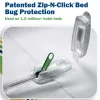 CleanRest Mattress Encasements, King, 80”L x 78”W x 18”D, White, Case Of 3 Encasements