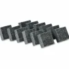 CLI Multi-purpose Eraser - 2" Width x 2" Length - Used as Mark Remover - Charcoal Gray - Felt - 12 / Pack