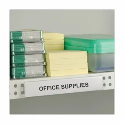 C-Line Clear Magnetic Label Holders, Side Load, 6 x 1, 10/Pack