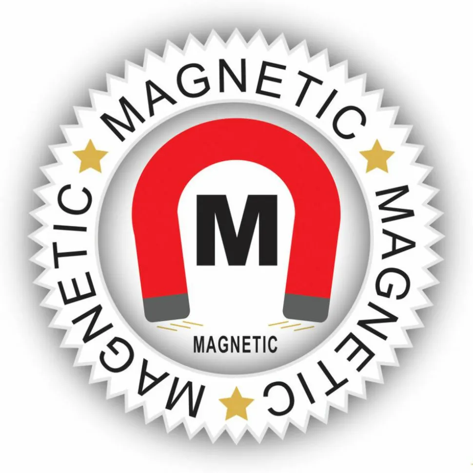 C-Line Magnetic Name Badge Holder Kit, Horizontal, 4w x 3h, Clear, 20/Box