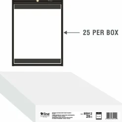 C-Line Magnetic Shop Ticket Holders, Stitched - 9 x 12, 25/CT, 85912