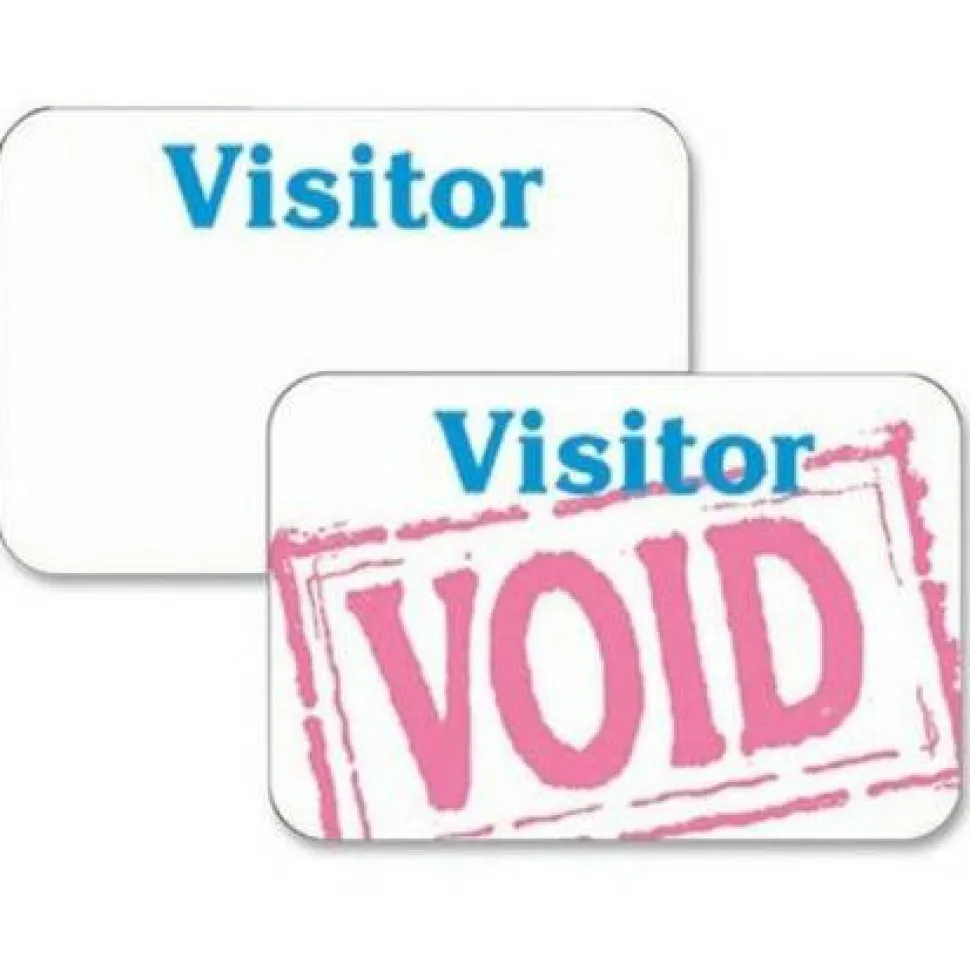 C-Line One-Day Visitor Badges, Pack Of 100