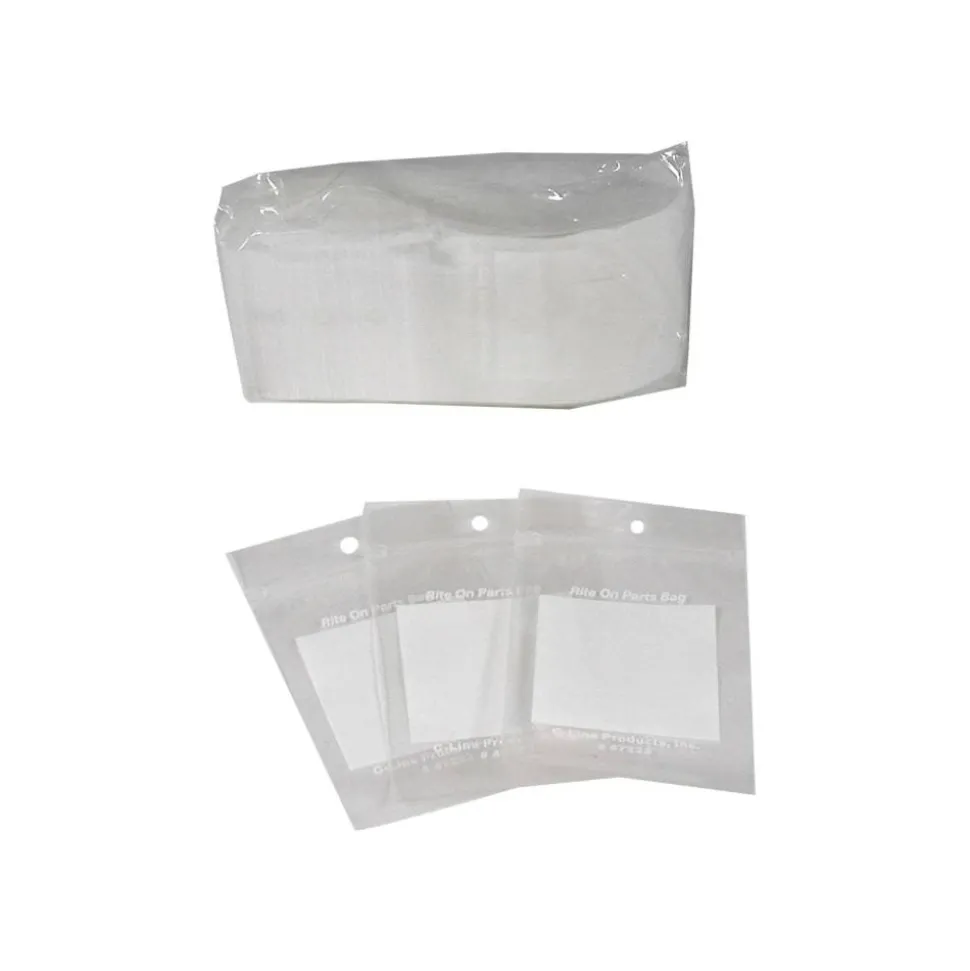 C-Line - Packing pouch - 2.01 in x 2.99 in - ziplock - water-resistant - clear - pack of 1000