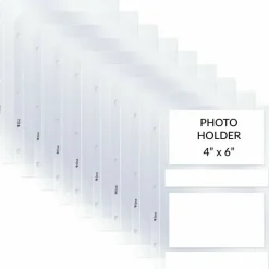 C-Line Photo Holders For Three-Ring Binders, 4