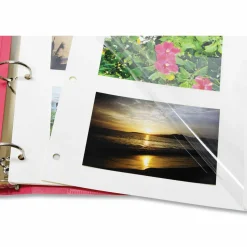 C-Line Photo Holders For Three-Ring Binders, 9