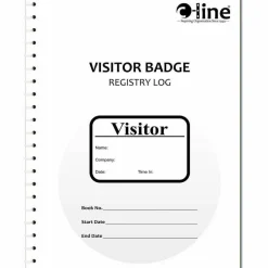 C-Line Registry Log Visitor Badges