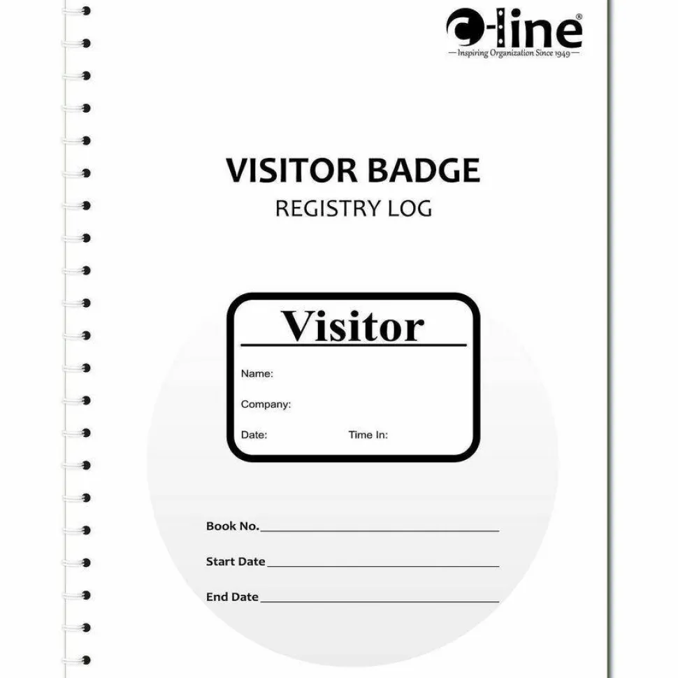 C-Line Registry Log Visitor Badges