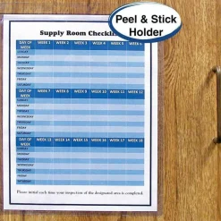 C-Line Self-Adhesive Seal Shop Ticket Holders, 9